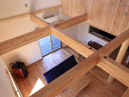 吹き抜けのあるゆとりの空間🏠