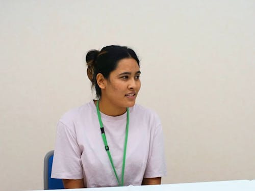 スバスナさん23歳は今年5月から日本へ。