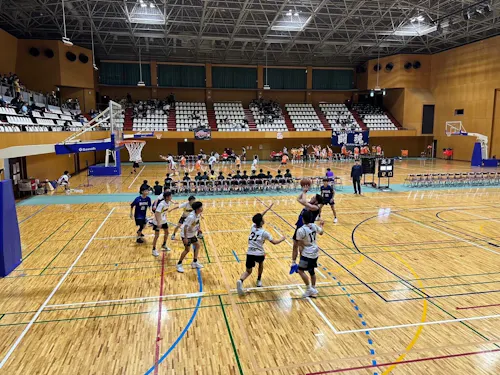バスケットボール合宿の様子