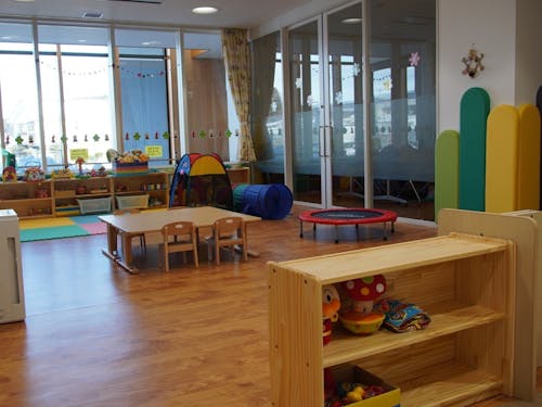 施設内にある子育て支援センター