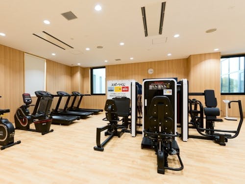 施設内にあるトレーニングルーム