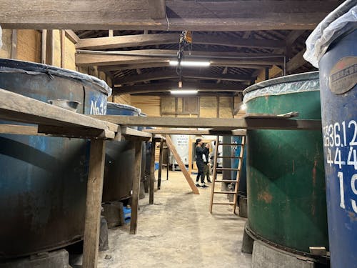 伝統的な佇まいの萩の酒蔵