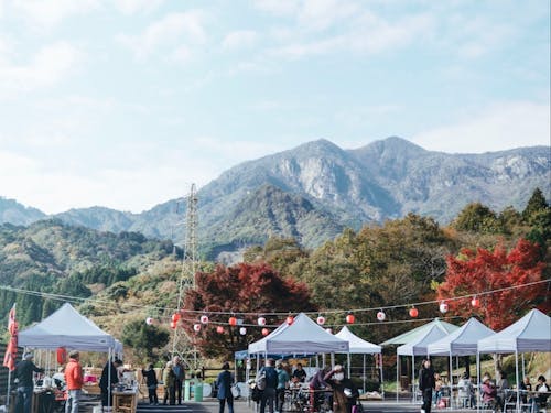 祝子川温泉で開催した秋祭り🍂