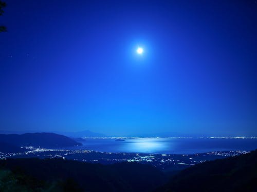 ビラデスト今津からの眺望(月光)
