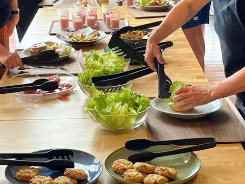 地域食材で舌鼓