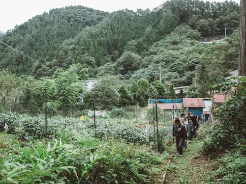 村内を案内する散歩コンテンツ