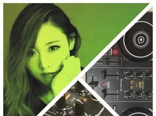 ワンポイントメイク付きのDJイベント