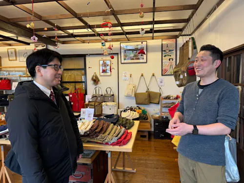 町民の方々とも積極的にコミュニケーションをとっていだけます。