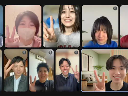 GAROO社内MTGの様子