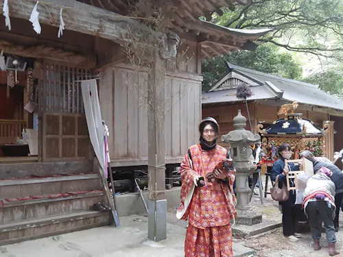 タイミングが良ければ集落の催事に参加することもあります。