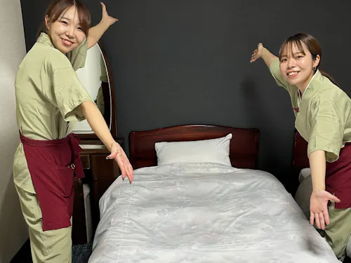 冬場はリゾートバイトのスタッフ達が力を貸してくれます