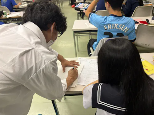 特別な指導法はいりません。 生徒の隣で、一緒に考えられれば大丈夫。