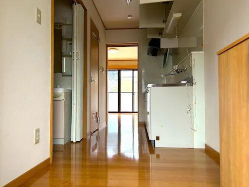 キッチンも広々と使えます。