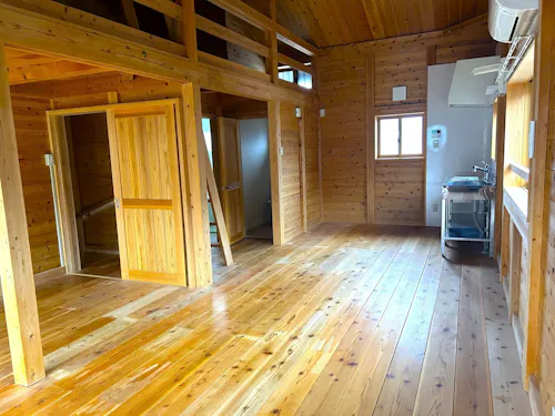 木のぬくもりを感じる温かみのある住宅です。