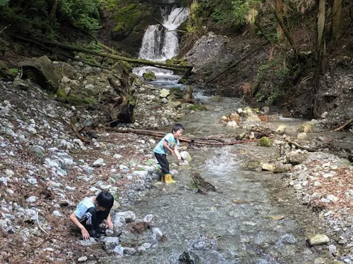 遠山郷の大自然で遊べちゃう!