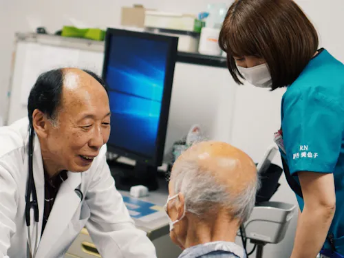 患者さんとの距離が近く、顔が見える関係性です