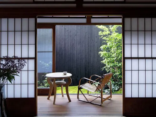 柴山益男の竹椅子