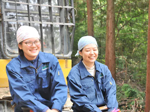 女性も活躍してます