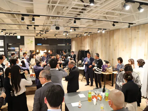 企業の皆様との交流会