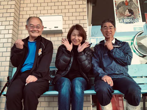 公民館職員と区長「私たちが伴走します！」