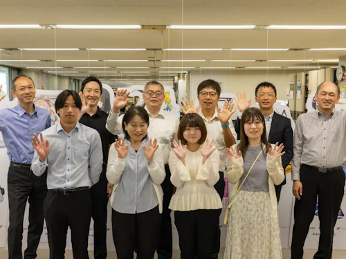 県庁地域鉄道課の皆さん。\ご応募をお待ちしています!/