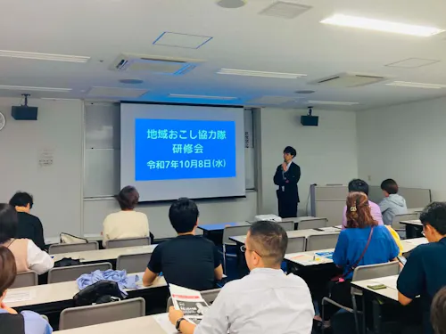 コーディネーターが研修を企画。隊員のスキルアップや仲間づくりを応援!