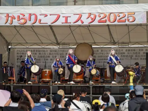 【からりこフェスタ】町最大の夏祭り!川俣町で作られた花火の打ち上げも!