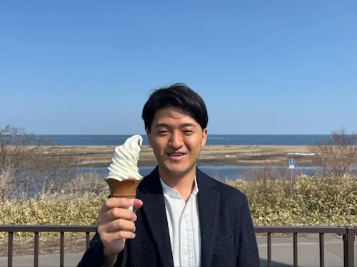 絶品！別海のソフトクリームは持っていけないのですが…何かお土産は用意します笑