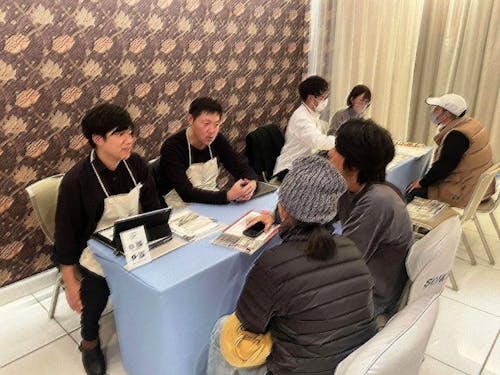 個別相談の様子