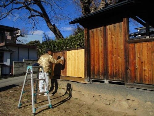 古民家の雰囲気を残しながら、断熱改修も。