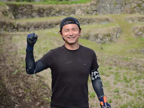 地域おこし協力隊の先輩、野村隊員