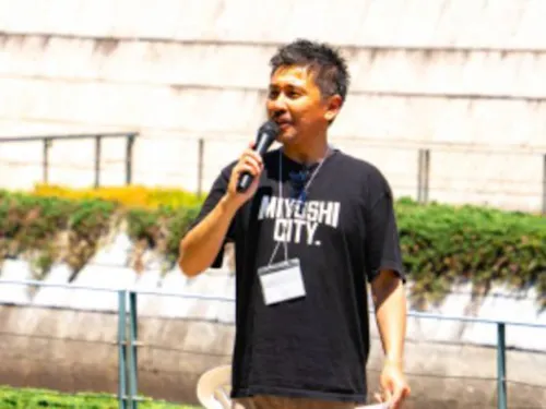 代表西崎:「私も移住者です。三好でお待ちしてます!」