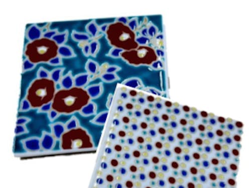 アンケート回答者には、九谷焼コースターをプレゼント♪