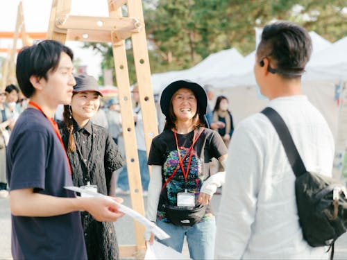 環境フェス「アースデイ in 京都」のボランティアスタッフ
