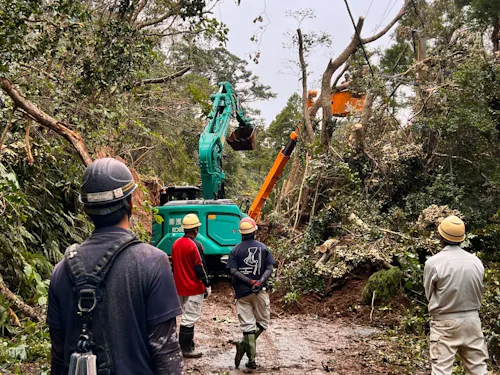 「峯元さんがいてくれてよかった」その一言のために、島の最前線に立ち続けています。
