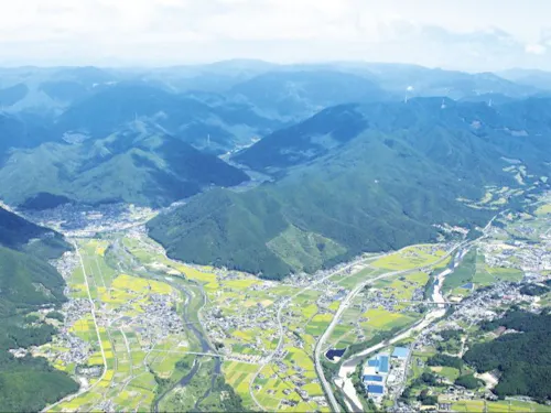 神河町の全景