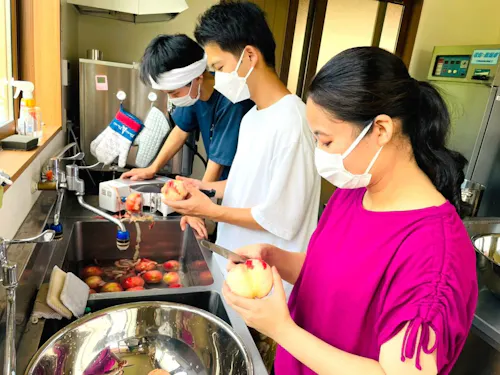 加工作業も体験できます
