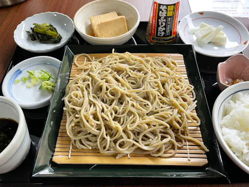 利賀地域特産のそば