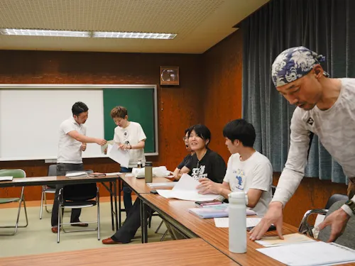 月に一回の定例会では、現役協力隊が集まり情報交換の場所になっています。