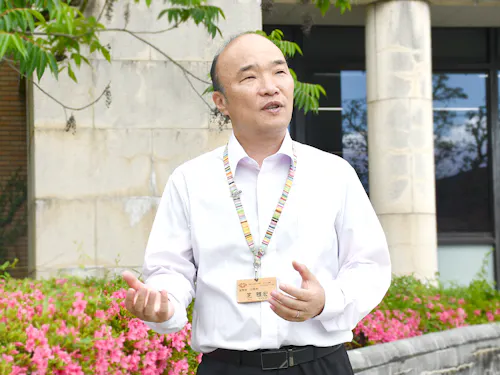 日野町役場福祉保健課の芝課長