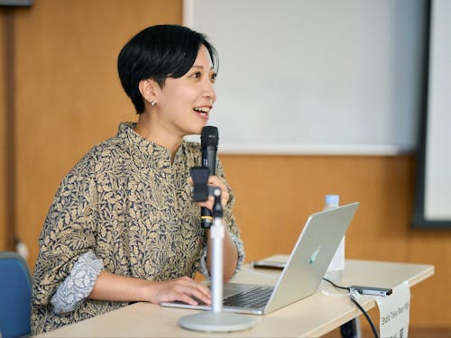 トークゲストの瀬川翠さん