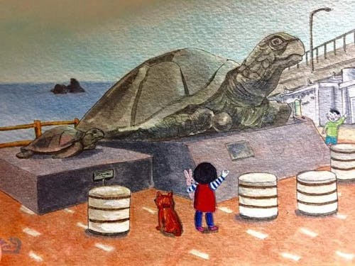 道の駅親不知ピアパークのシンボルです