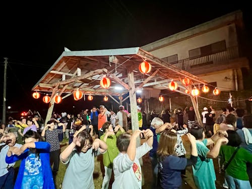 集落のみんなで盛り上がる豊年祭