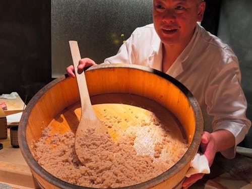 最高峰赤酢にこだわったシャリは旨味の宝庫です!