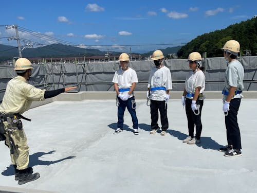 (株)林工務店 新築マンション建設現場見学