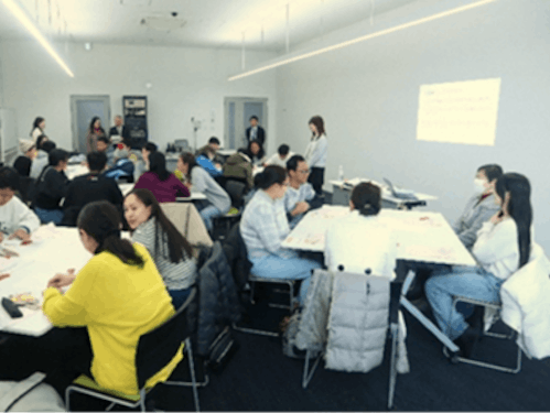 国際交流団体等とも連携しつつ、外国人目線を取り入れた事業の企画、運営