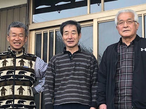 井口の空き家を考える会の頼れる三人衆