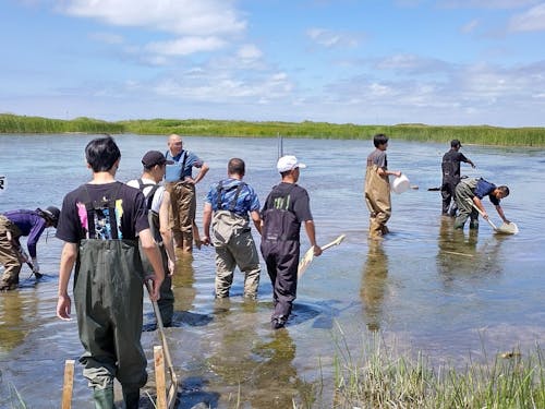 地域にでて学ぶことも多くある生徒たち