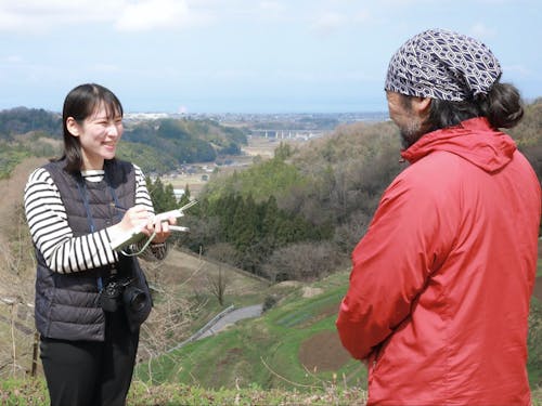 県内の協力隊に取材