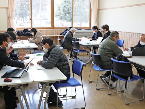 個別相談会の様子